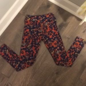 Floral leggings